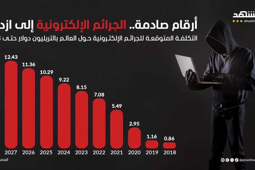 أرقام صادمة.. الجرائم الإلكترونية إلى ازدياد