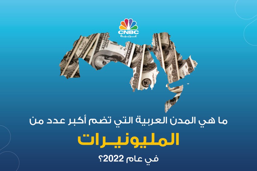 ما هي المدن العربية التي تضم أكبر عدد من المليونيرات في عام 2022؟