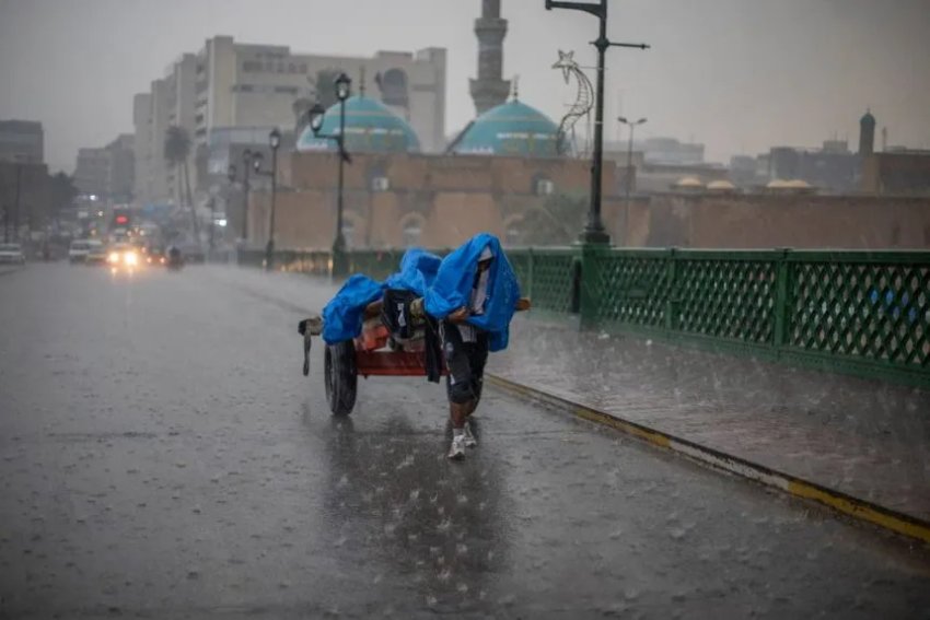 الأنواء الجوية: طقس العراق اليوم وغداً بارد ليلاً مع هطول أمطار في جنوبه وشماله