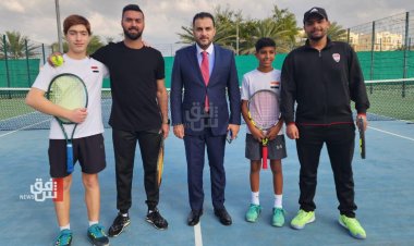 العراقيان أحمد وحسن يحققان أول انتصار لهما في بطولة الاتحاد الآسيوي للتنس