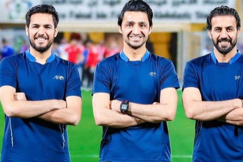 طاقم تحكيم عراقي يقود مباراة في تصفيات كأس العالم 2026