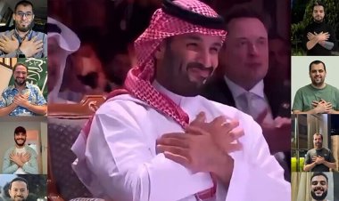 سوريون يتفاعلون.. ماذا تعني حركة محمد بن سلمان بوضع يديه على صدره؟