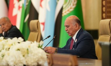 وزير الخارجية العراقي: ندعم خطة مصر لإعادة إعمار غزة دون تهجير