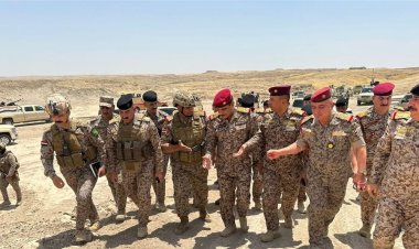 وفد أمني رفيع يصل الى ديالى (صور)