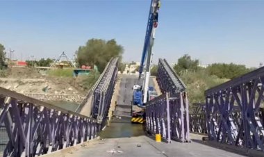 إصابة 5 عمال إثر سقوط جسر خلال عملية تفكيكه في الديوانية