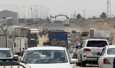 سائقو الشاحنات يغلقون سيطرة سد الموصل احتجاجاً على "الترسيم الجمركي"