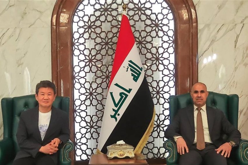 رئيس الاتحاد الكوري الجنوبي يصل البصرة