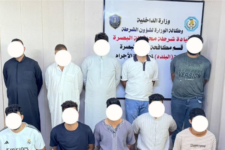 القبض على 10 متهمين في مشاجرة مسلحة في البصرة