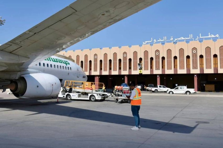 تمديد حظر الطيران في العراق مع استئناف رحلات نهارية من مطار البصرة