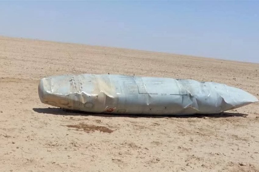 سقوط خزان وقود من إحدى الطائرات في نينوى