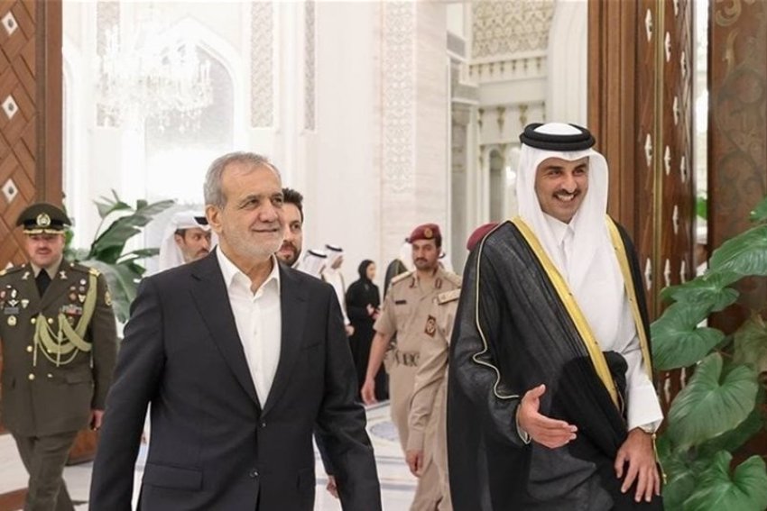 الرئيس الإيراني لأمير قطر: استهدفنا قاعدة العديد ردا على مشاركة أمريكا بالعدوان