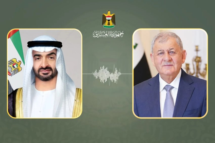 العراق والإمارات يؤكدان على مواصلة التنسيق لتعزيز السلم الإقليمي والدولي