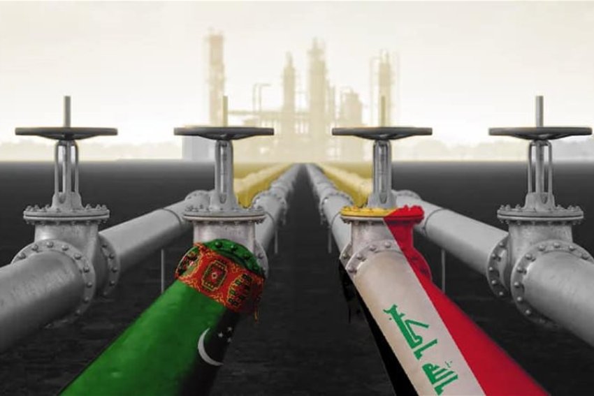 مرحلة واحدة تفصل العراق عن دخول الغاز التركمانستاني حيز التنفيذ