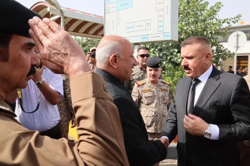وزير الداخلية في كربلاء المقدسة لمناقشة خطة زيارة الأربعين