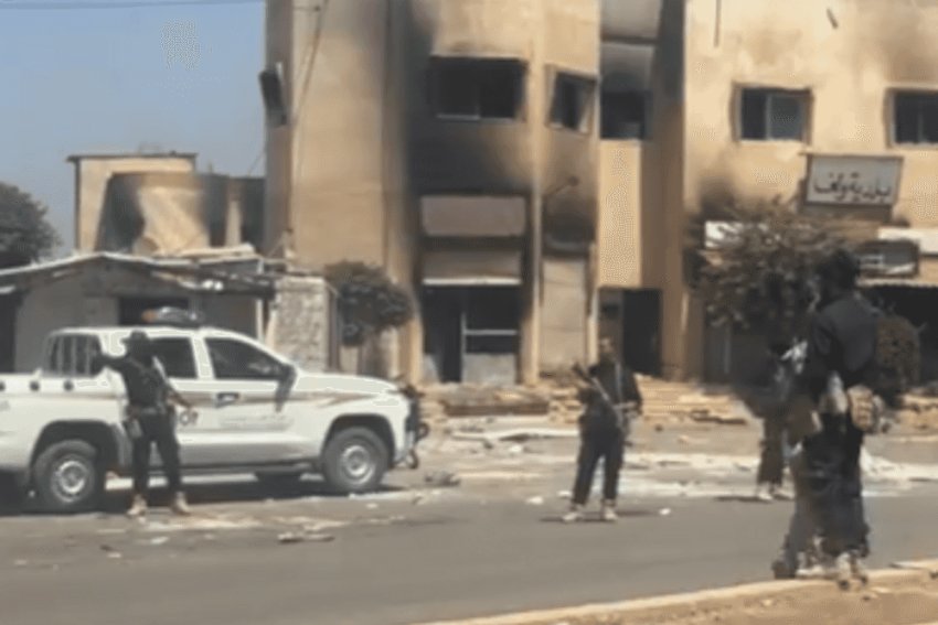 انتشار قوى الأمن الداخلي في السويداء