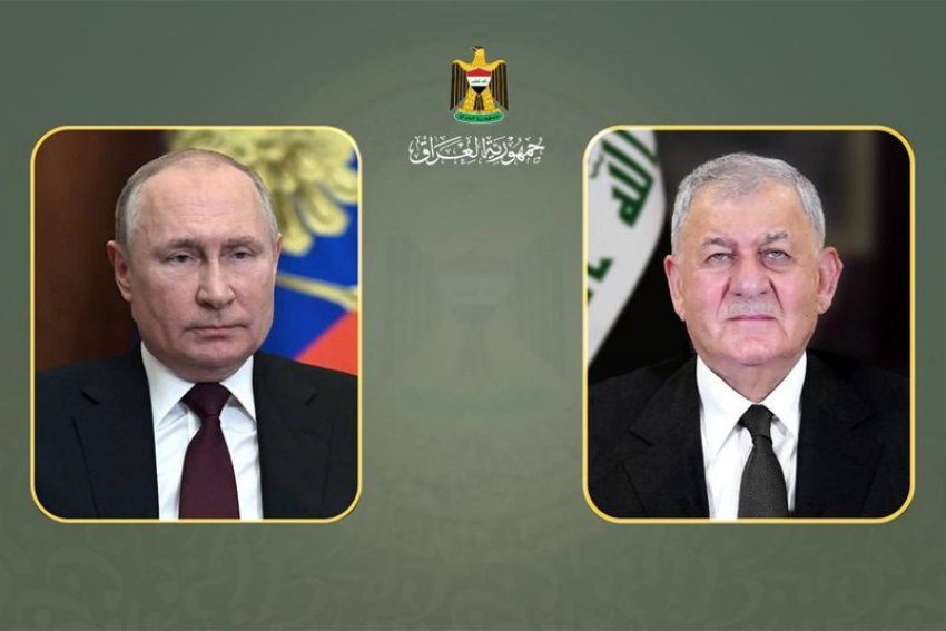 الرئيس الروسي يُعزي العراق بضحايا فاجعة حريق هايبر ماركت الكوت