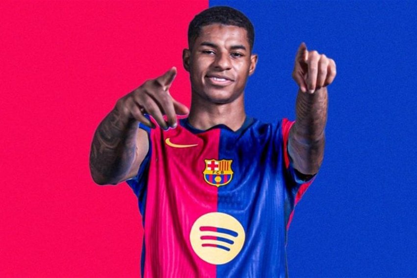 راشفورد يجري الكشف الطبي في برشلونة