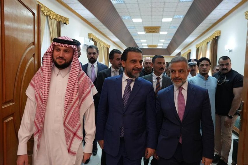 الحلبوسي يزور مضيف الشيخ أحمد المهيري في الحويجة