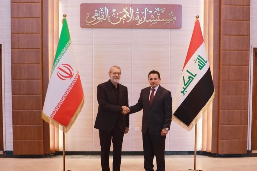 الأعرجي لـ لاريجاني: العراق يعمل جادا لمنع أي خرق هدفه التجاوز على أمن الجوار