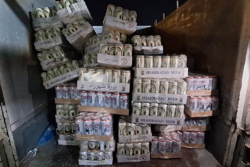 اغلاق منزل سكني في الخضراء يبيع المشروبات الكحولية