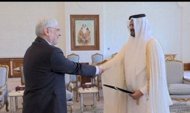 السفير العراقي الجديد يقدم أوراق اعتماده لدى قطر