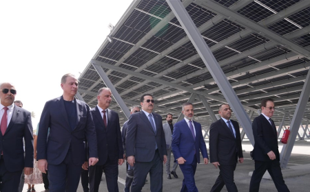 رئيس الوزراء يفتتح محطة الطاقة الشمسية الخاصة بالقصر الحكومي بسعة 2 ميغاواط