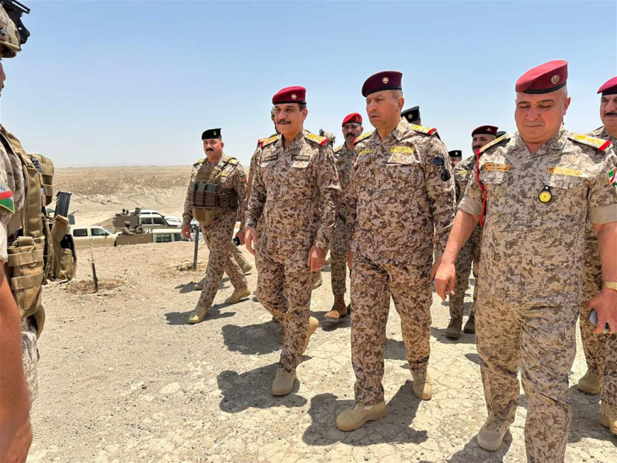 وفد أمني رفيع يصل الى ديالى (صور)