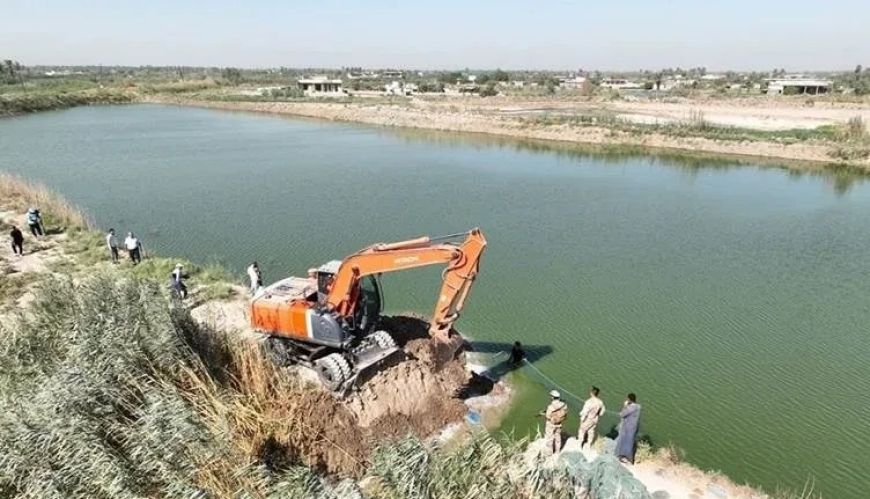 بالتنسيق مع القضاء والأمن... العراق يزيل بحيرات أسماك مخالفة بالمئات