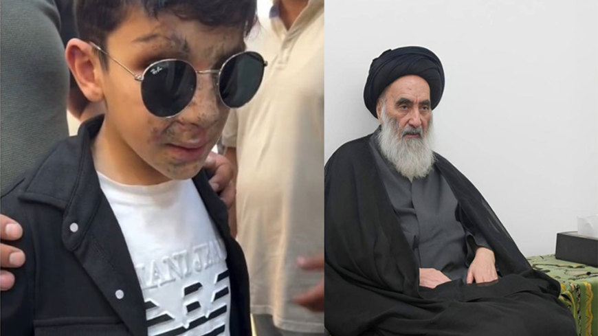 جرحى أجهزة البيجر في ضيافة السيد السيستاني