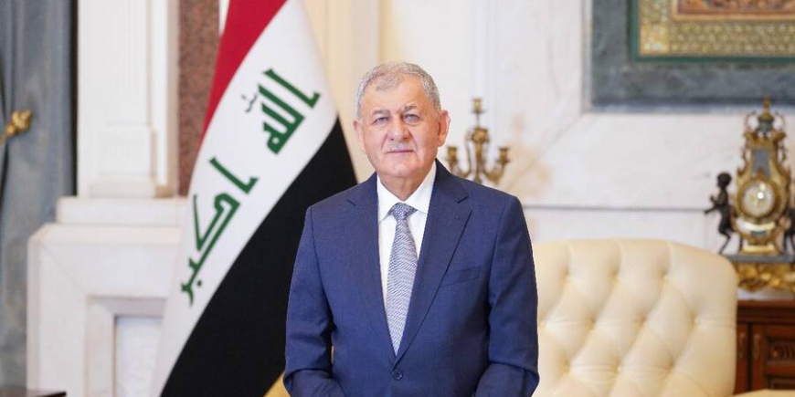 رئيس جمهورية العراق يصل الى فرنسا