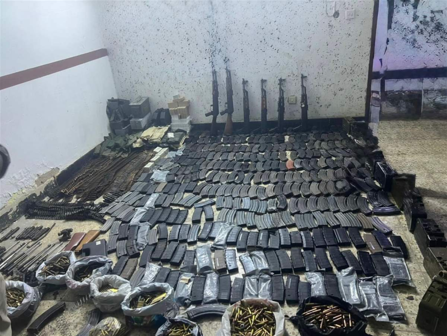 ضبط دار في مدينة الصدر يستخدم كمستودع للأسلحة والذخائر
