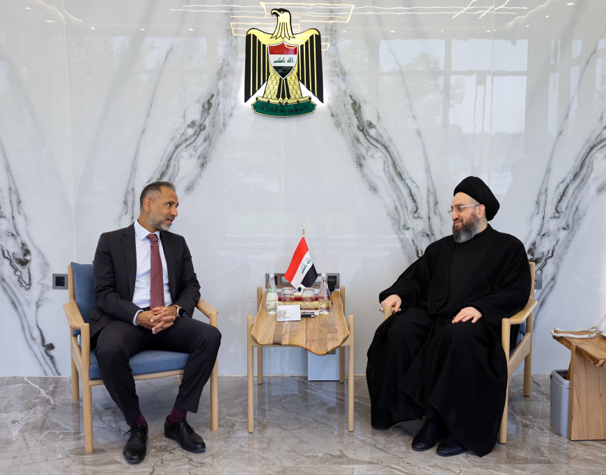 السيد الحكيم يلتقي السفير البريطاني ويشدد على أهمية الانتخابات القادمة