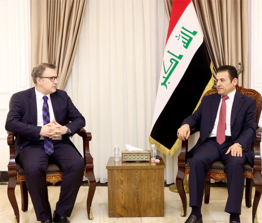 الأعرجي والسفير التركي يؤكدان ضرورة استمرار التعاون بضبط الحدود وملف المياه ومكافحة الإرهاب