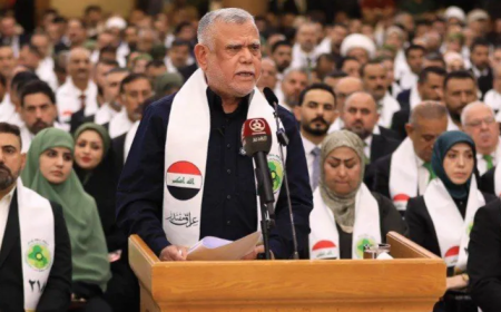 العامري: الانتخابات لهذا العام محطةٌ مفصلية وحاسمةٌ لمستقبل العراق والمنطقة