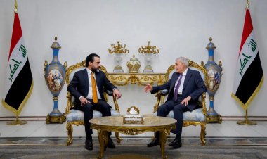 رئيس الجمهورية للحلبوسي: أهمية الإسراع في استكمال الاستحقاقات الدستورية