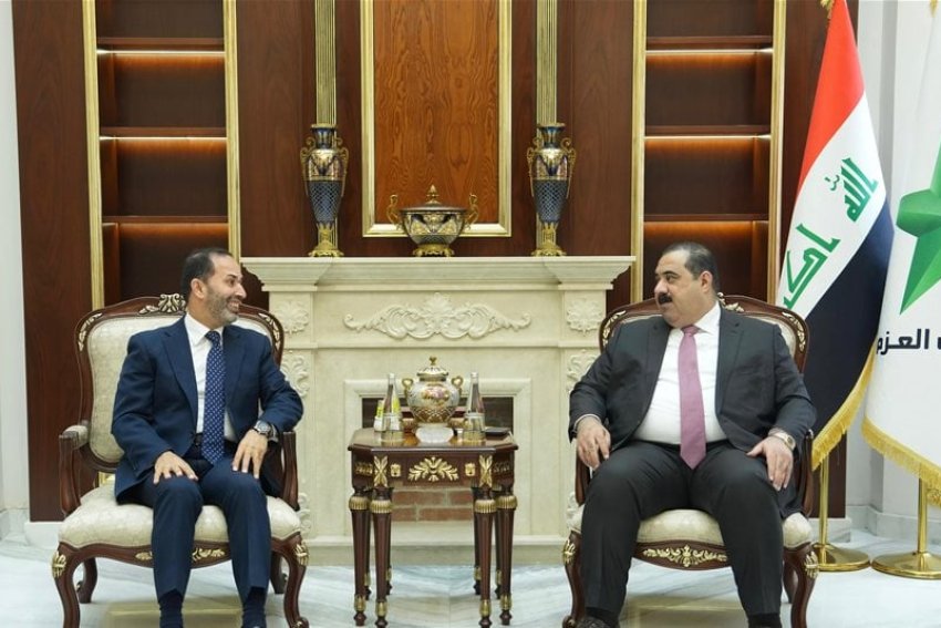 السامرائي والسفير الأردني يؤكدان ضرورة تكثيف الجهود الداعمة للاستقرار والتهدئة في المنطقة