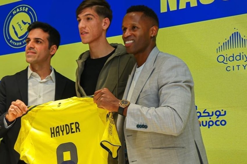 رسميا.. النصر السعودي يعلن التعاقد مع حيدر عبد الكريم