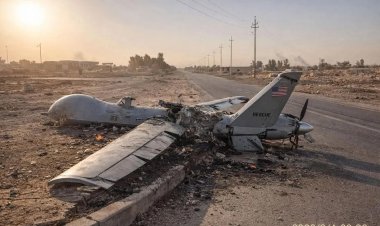 تحطم طائرة مسيرة أميركية في صلاح الدين