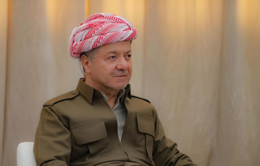 رسالة من الرئيس بارزاني بخصوص التطورات في سوريا