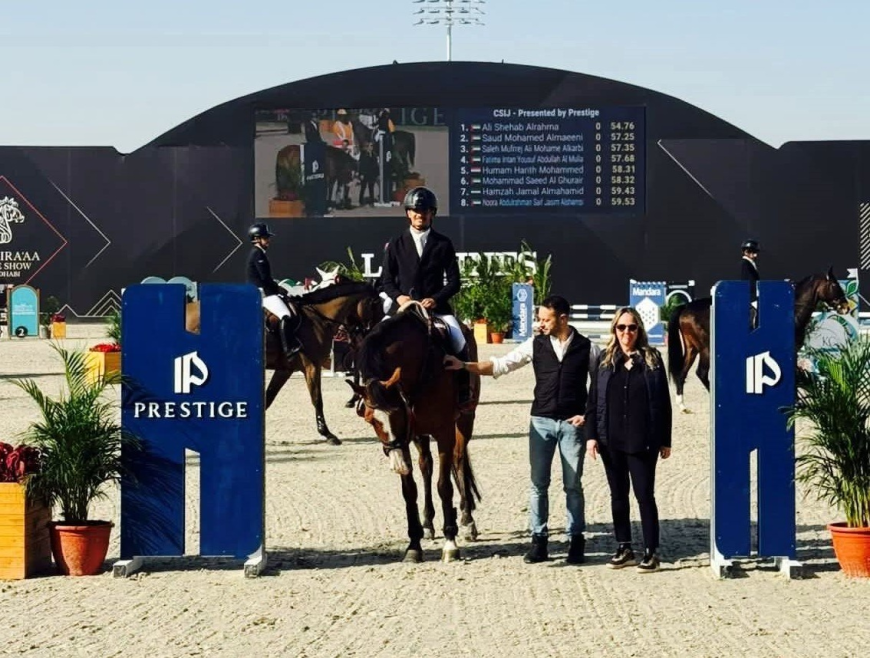 الفارس همام الدليمي يحرز المركز الخامس في بطولة الشراع الدولية