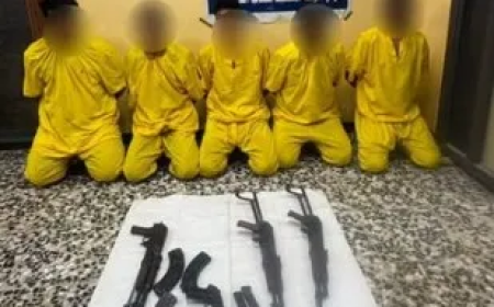 القبض على 5 أشخاص وضبط أسلحة خلال محاولة تنفيذ دكة عشائرية في بغداد