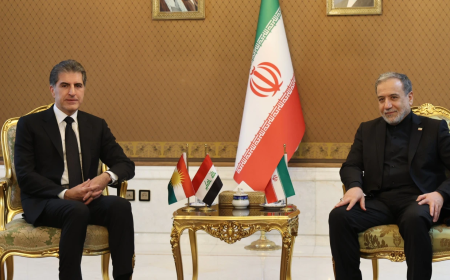 نيجيرفان بارزاني وعراقجي يؤكدان استمرار الحوار لحماية أمن واستقرار المنطقة