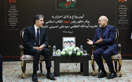نيجيرفان بارزاني وقاليباف يؤكدان دعم العلاقات "العراقية الإيرانية" واستقرار المنطقة
