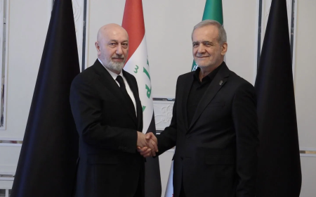 رئيس الجمهورية ونظيره الإيراني يؤكدان ضرورة العمل على إنهاء الحروب