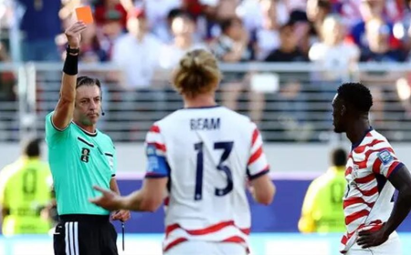 فضيحة مدوية تضرب الفيفا عقب إلغاء بطاقة لاعب امريكا بالوجون