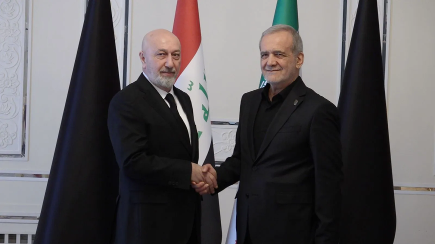 رئيس الجمهورية ونظيره الإيراني يؤكدان ضرورة العمل على إنهاء الحروب