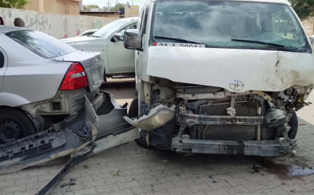 إصابة 3 طلاب بحادث سير أثناء في كركوك