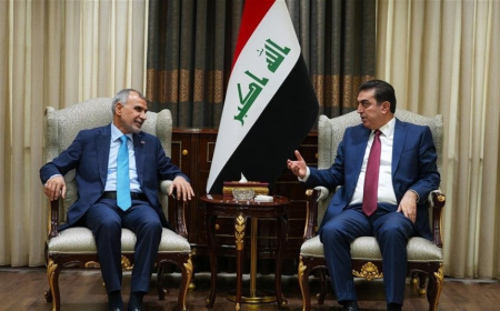 نائب رئيس البرلمان يبحث مع وزير المالية السياسة الاقتصادية ومشروع الموازنة