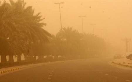 مستشفيات النجف تستقبل 107 حالة مرضية بسبب العاصفة الترابية